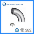 Polished Sanitary Stainless Steel Pipe Fitting Butt Welded Elbow